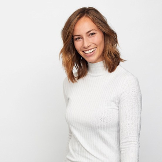 Woman smiling in Portland